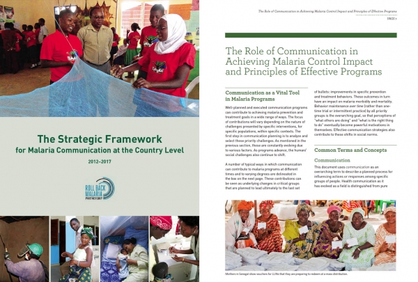 ROLL BACK MALARIA publication, 2013